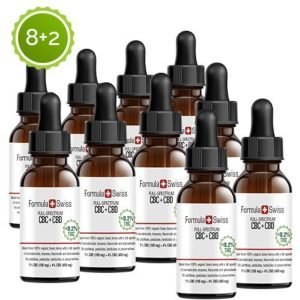 CBC+CBD olje fra Formula Swiss 8+2