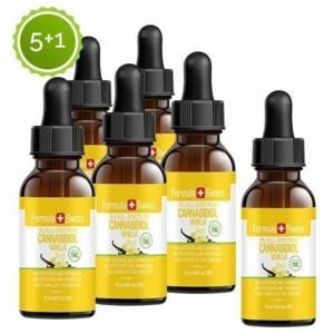 Formula Swiss 5+1 CBD olje i MCT Oil vanilje